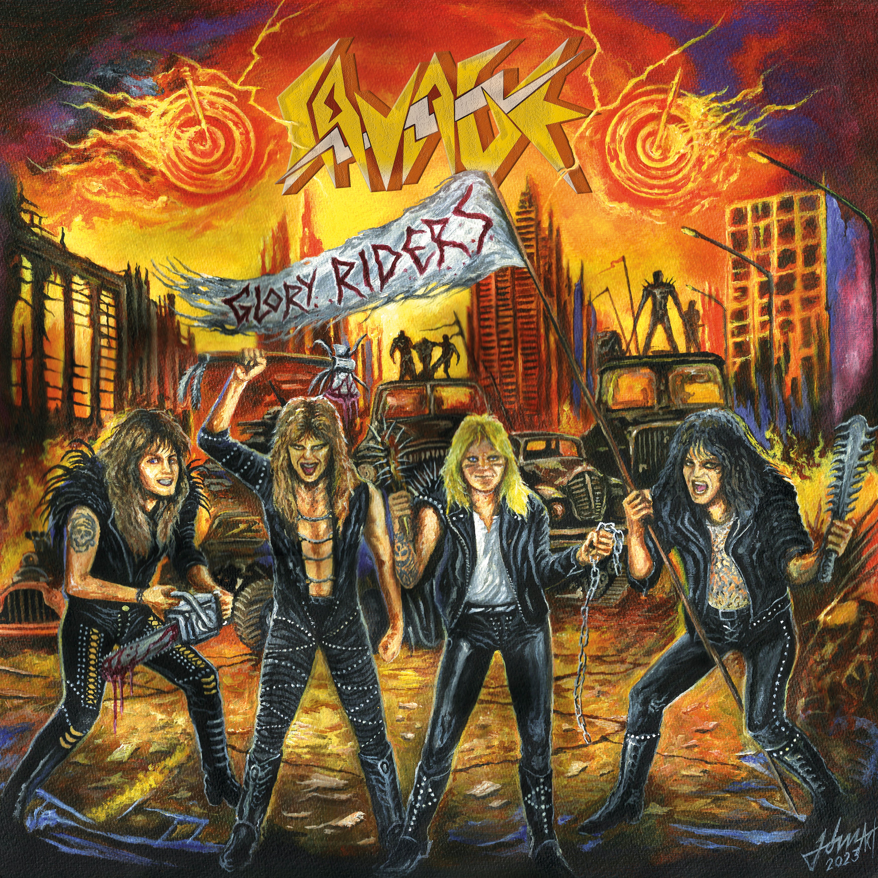 Savage - Glory Riders (CD)