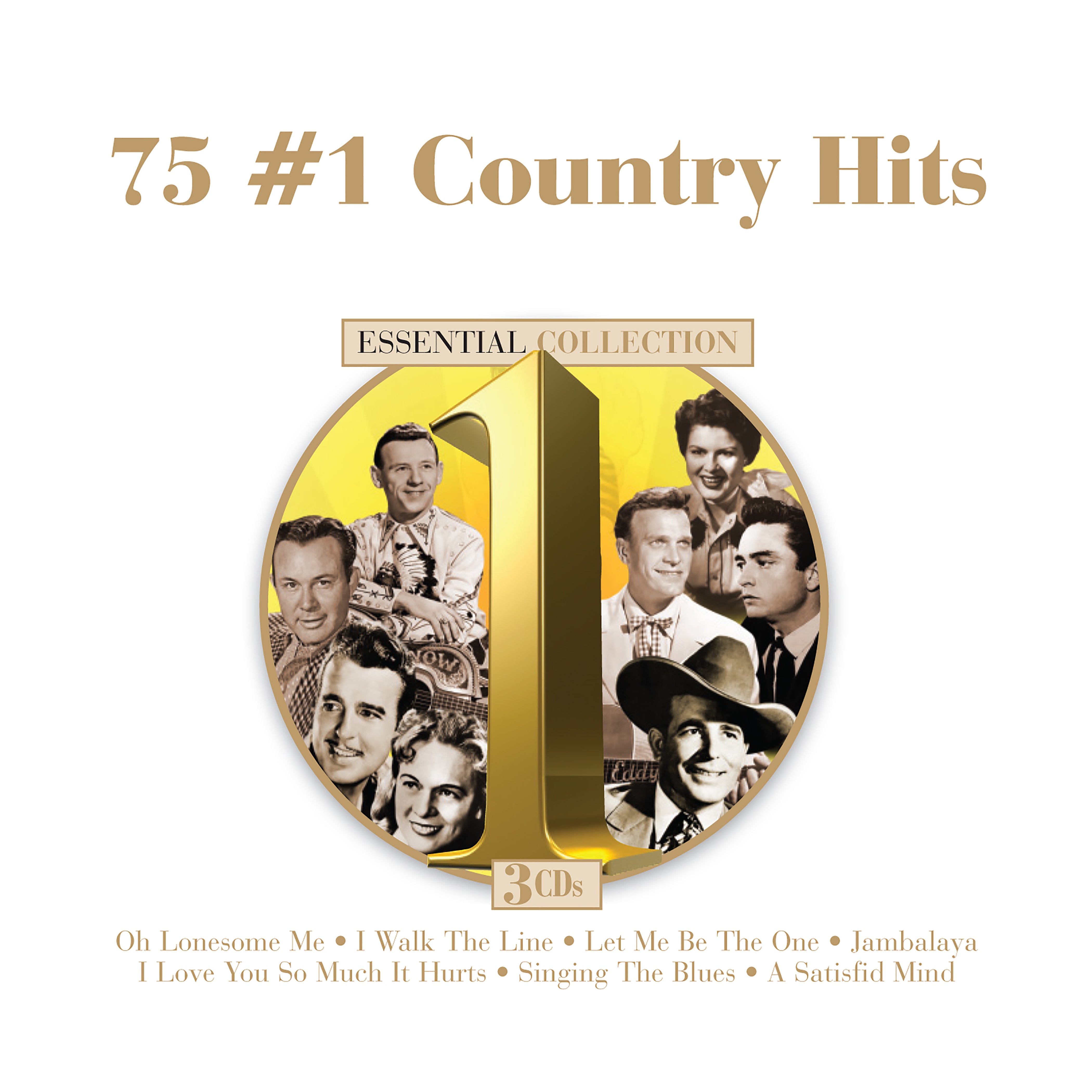 75 #1 Country Hits (CD)