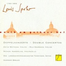 Thüringen Philharmonie Gotha & Breuer & Weithaas - Spohr: Double Concertos (Music at the Court of Gotha) (CD)