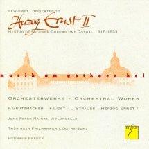 Thüringen Philharmonie Gotha & Breuer & Maintz - Dedicated to Herzog Ernst II: Orchestral Works (Music at the Court of Gotha) (CD)