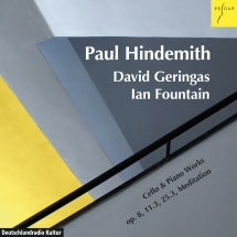 David Geringas & Ian Fountain - Hindemith: Cello & Piano Works (CD)