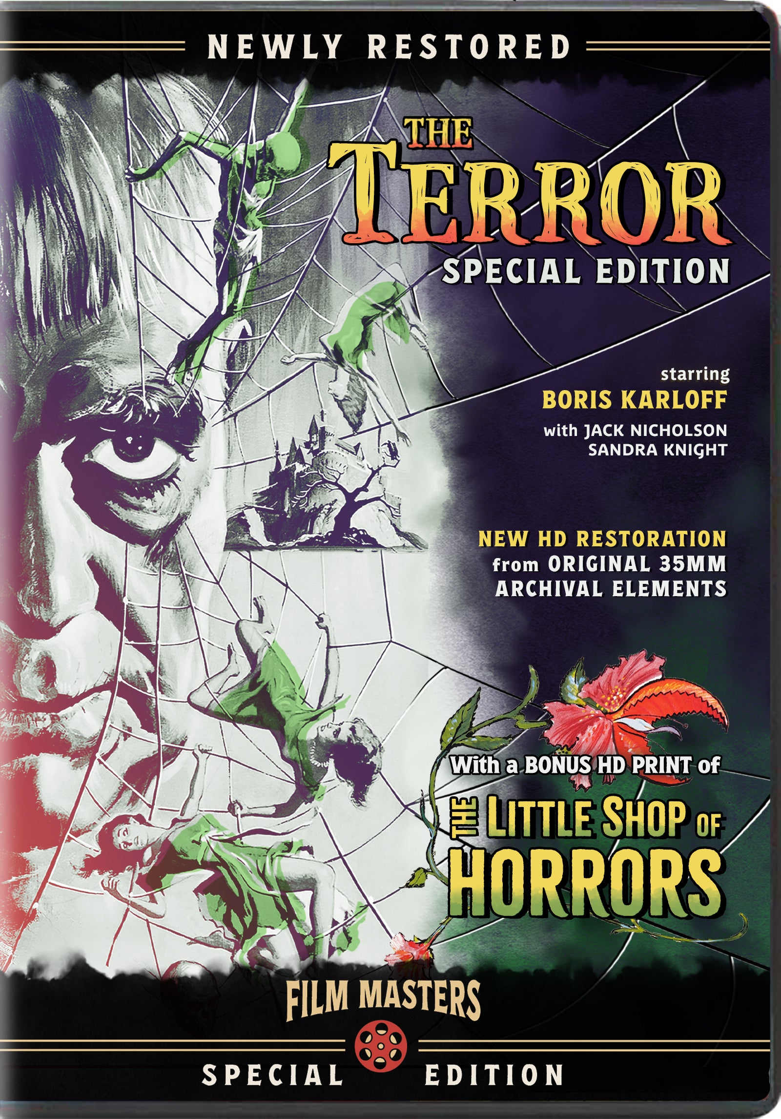 Minor Threat Terror パンクハードコアライブDVDコレクション The Terror (1963) With Bonus Film, Little Shop Of Horrors (1960) (DVD)