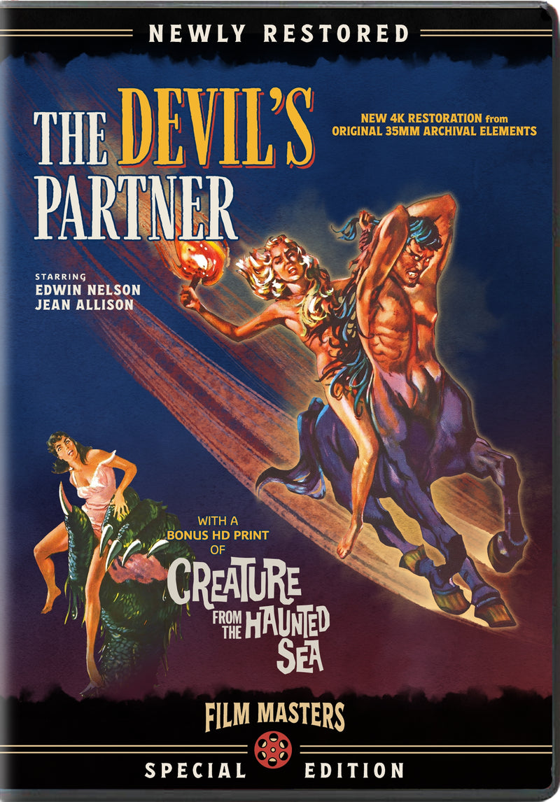 The Devil's Partner (1961) With Bonus Film, Creature From The Haunted Sea (1961) (DVD)