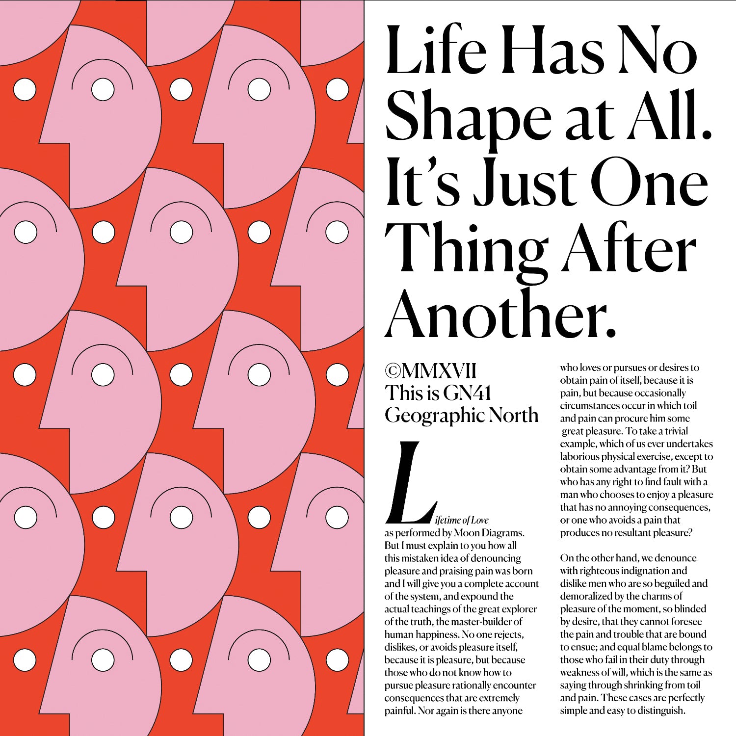 Moon Diagrams - Lifetime Of Love (LP)