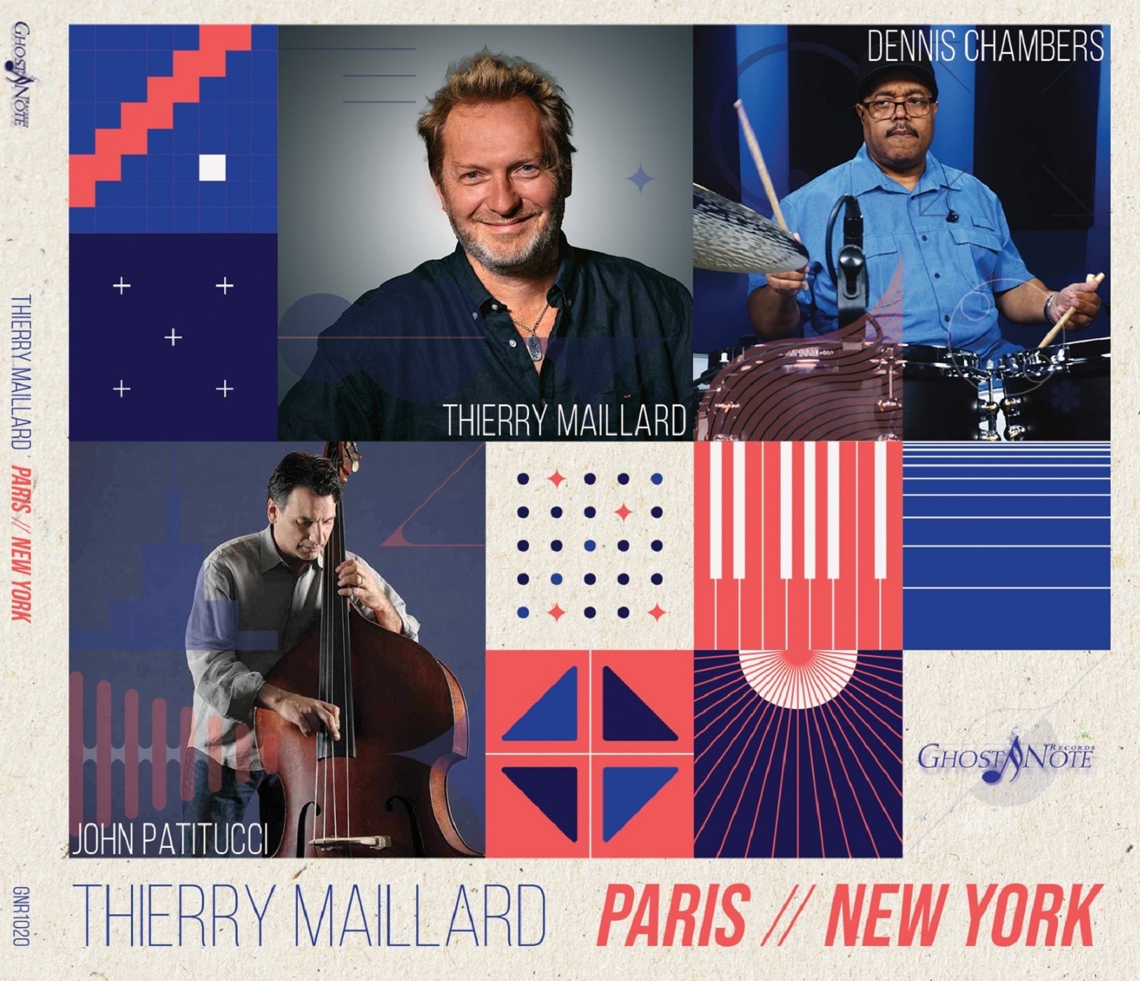 Thierry Maillard & John Patitucci & Dennis Chambers - Paris New York (CD)