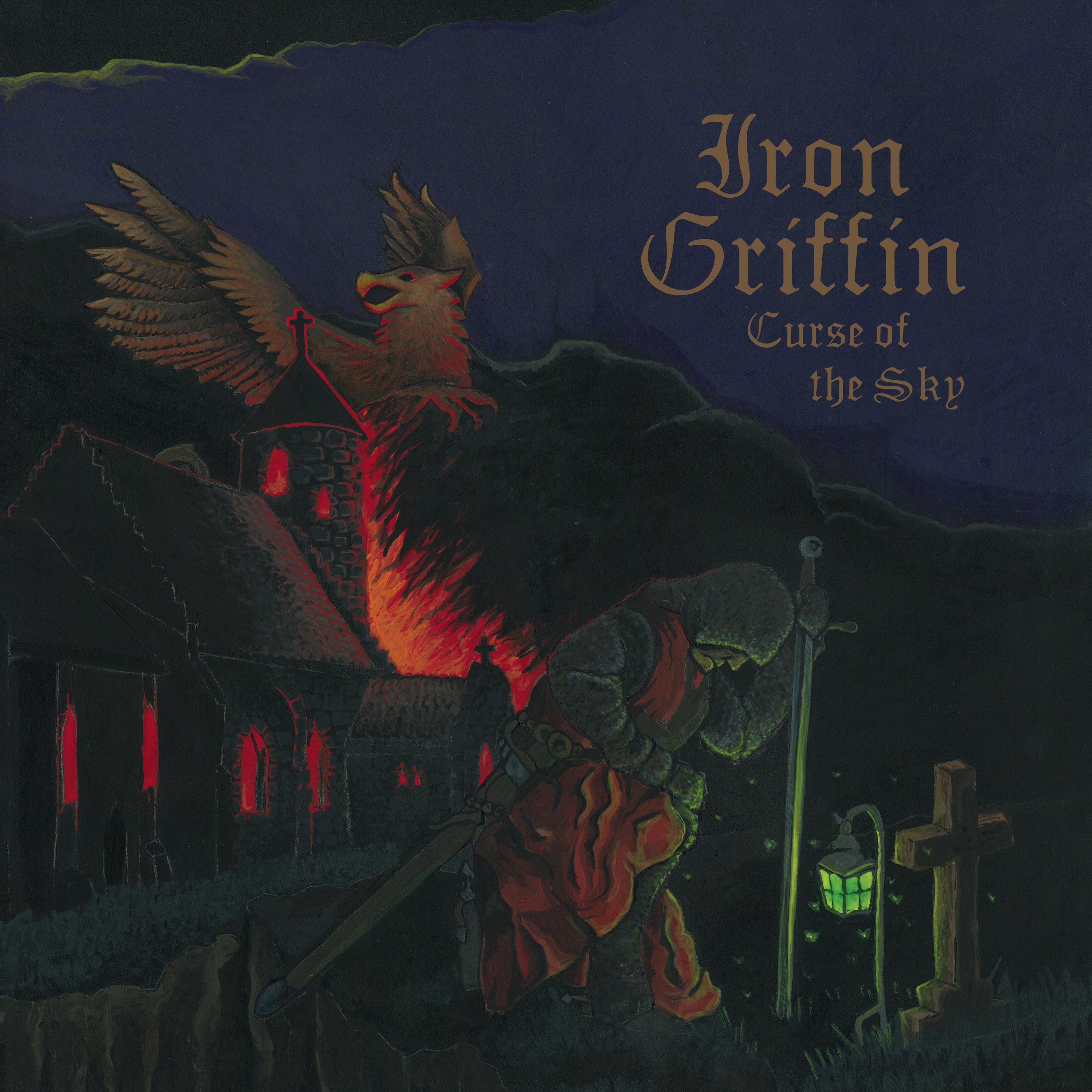 Iron Griffin - Curse Of The Sky (CD)