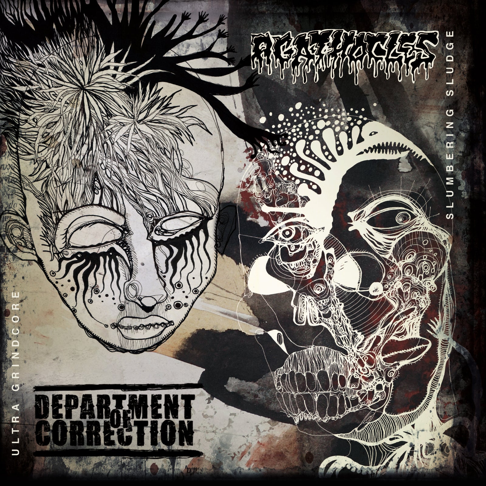 Department Of Correction / Agathocles - Split (LP)
