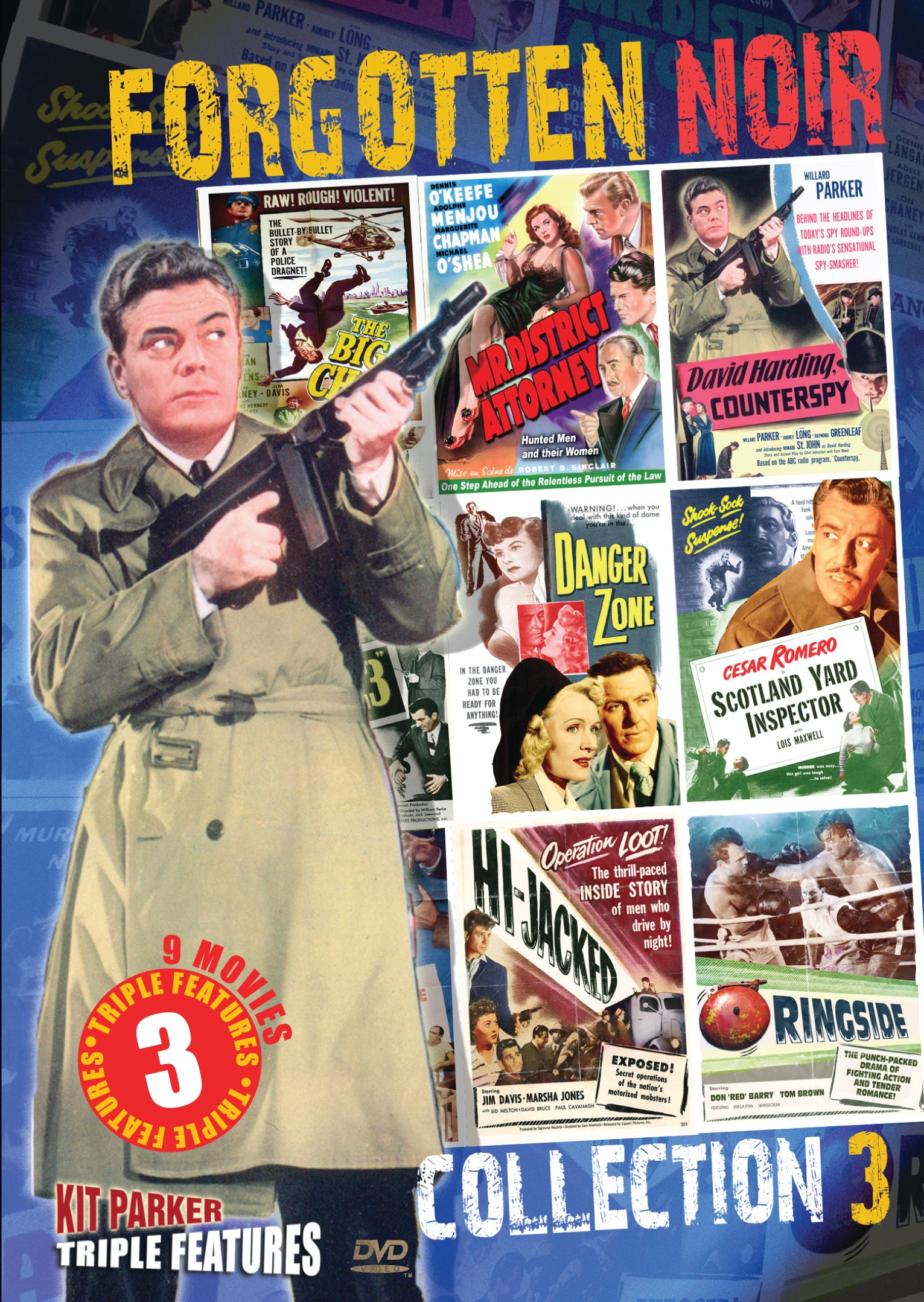 Forgotten Noir Collector's Set Vol 3 (DVD)