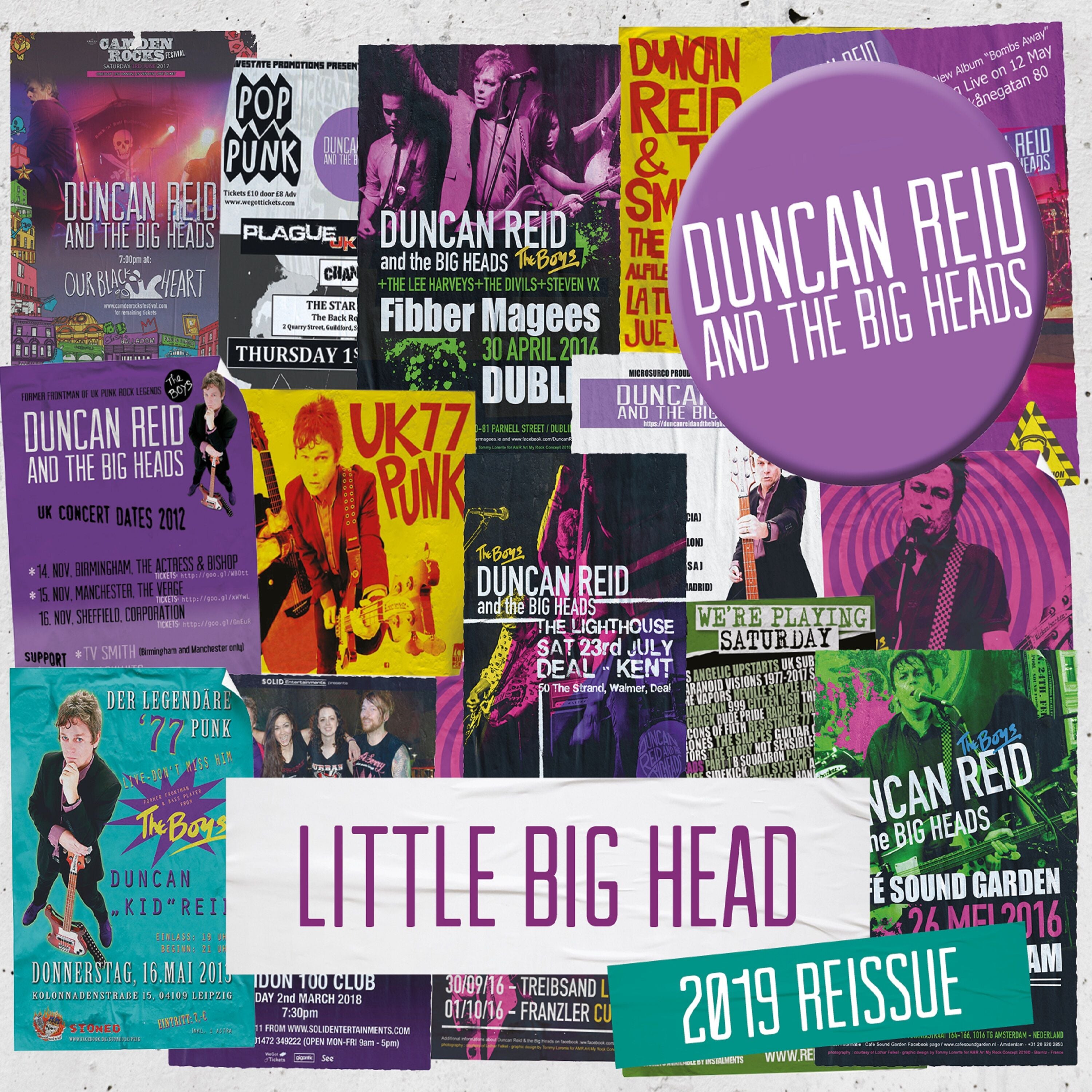 Duncan Reid & The Big Heads - Little Big Head (CD)