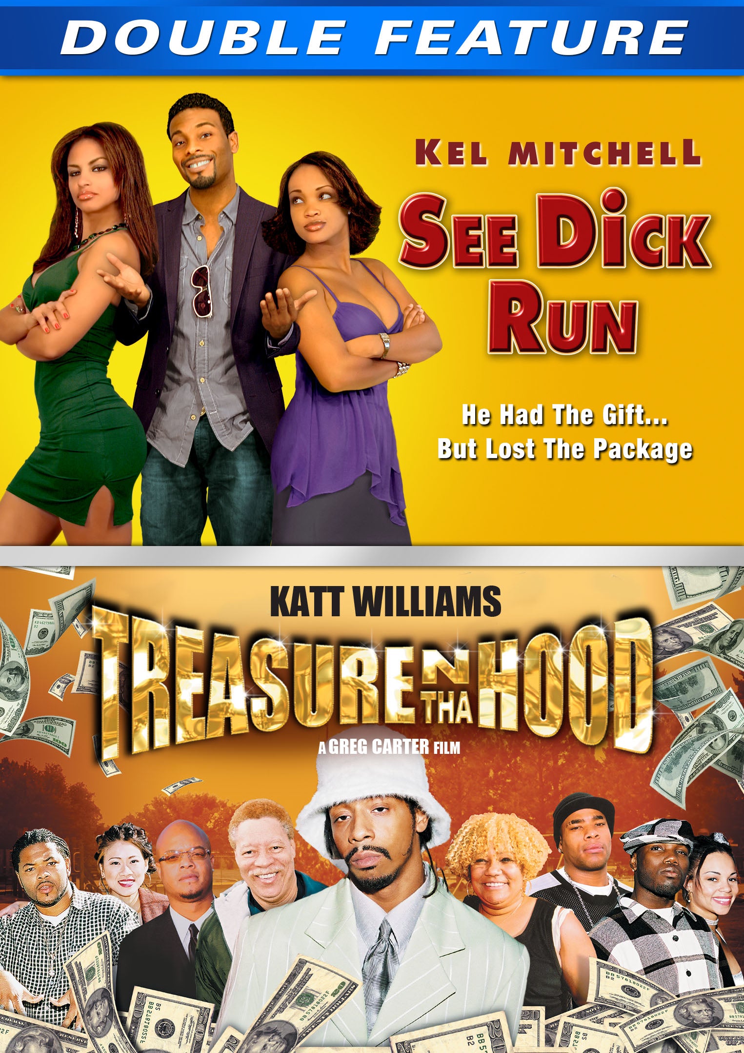 See Dick Run & Treasure N Tha Hood Double Feature (DVD)