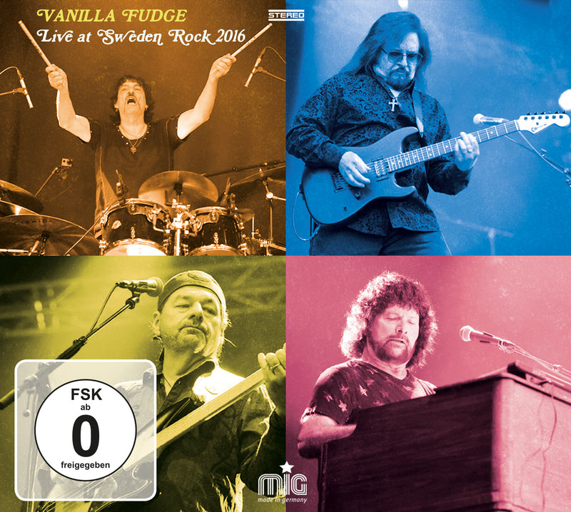 Vanilla Fudge - Live At Sweden Rock 2016 (CD/DVD)
