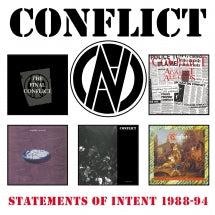 Conflict - Statements of Intent 1988-94: 5CD Clamshell Box (CD)
