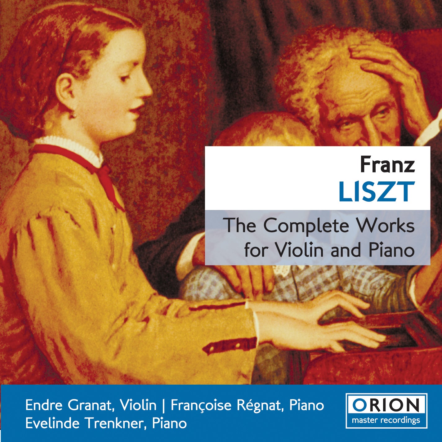 Endre Granat - Liszt: Complete Works For Violin and Piano (CD)