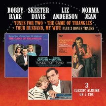 Bobby Bare & Skeeter Davis & Norma Jean - Tunes For Two/Game Of Triangles/Your Husband, My Wife (CD)