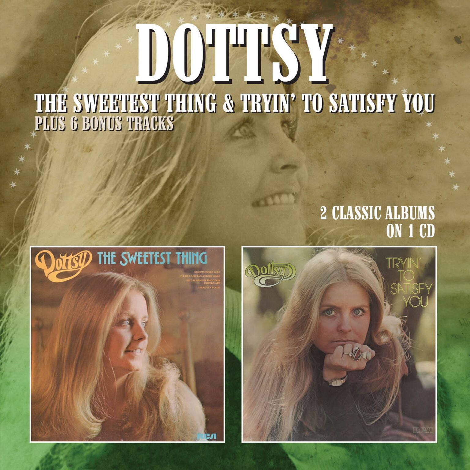 Dottsy - The Sweetest Thing/Tryin' To Satisfy You (CD)