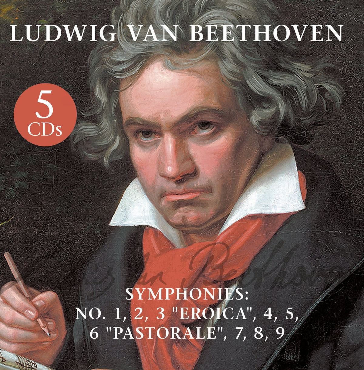 Beethoven - Symphonies: No.1,2,3 Eroica, 4,5,6 Pastorale,7,8,9 (CD)