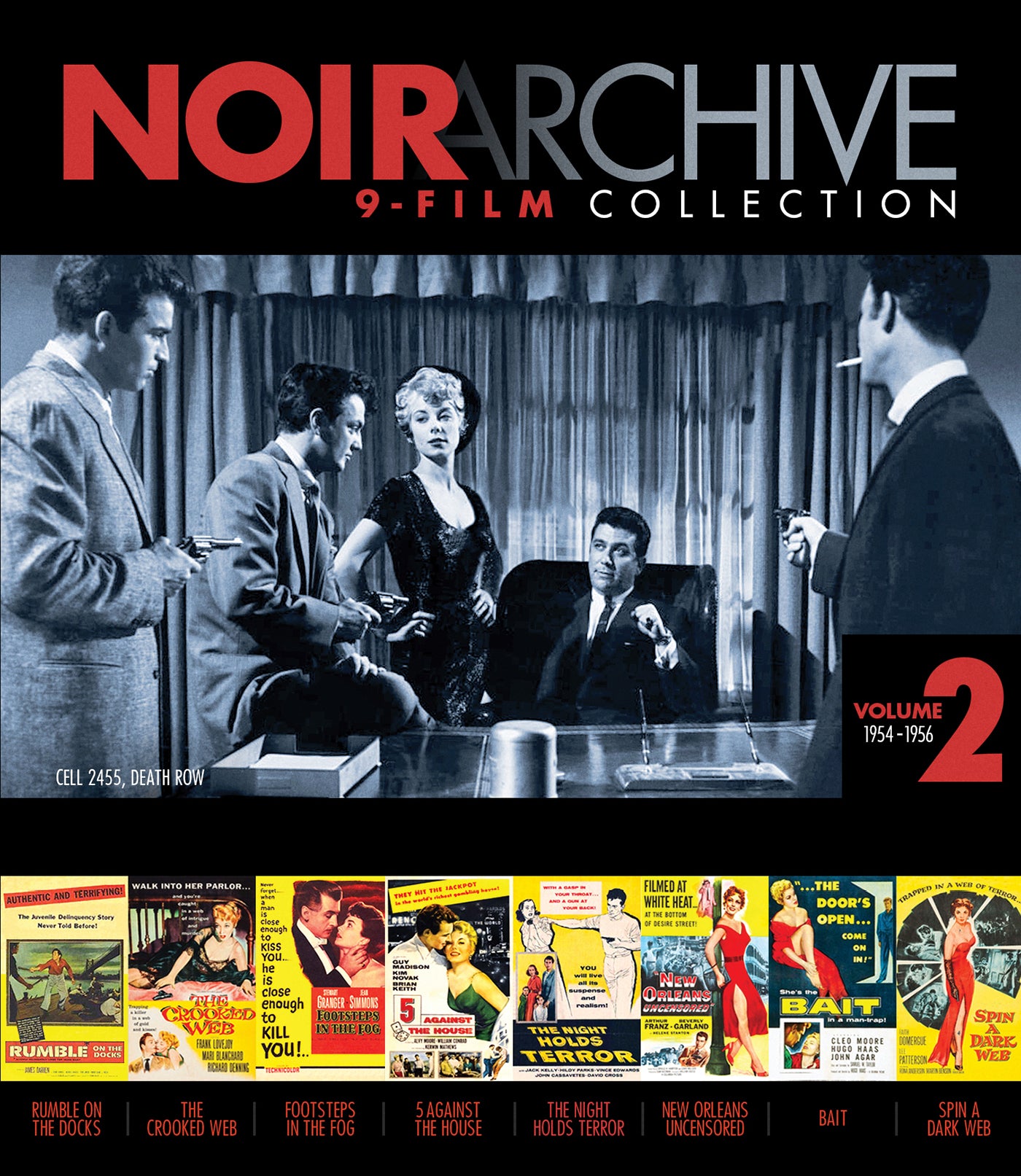 Noir Archive 9-Film Collection, Volume 2: 1954-1956 (Blu-ray