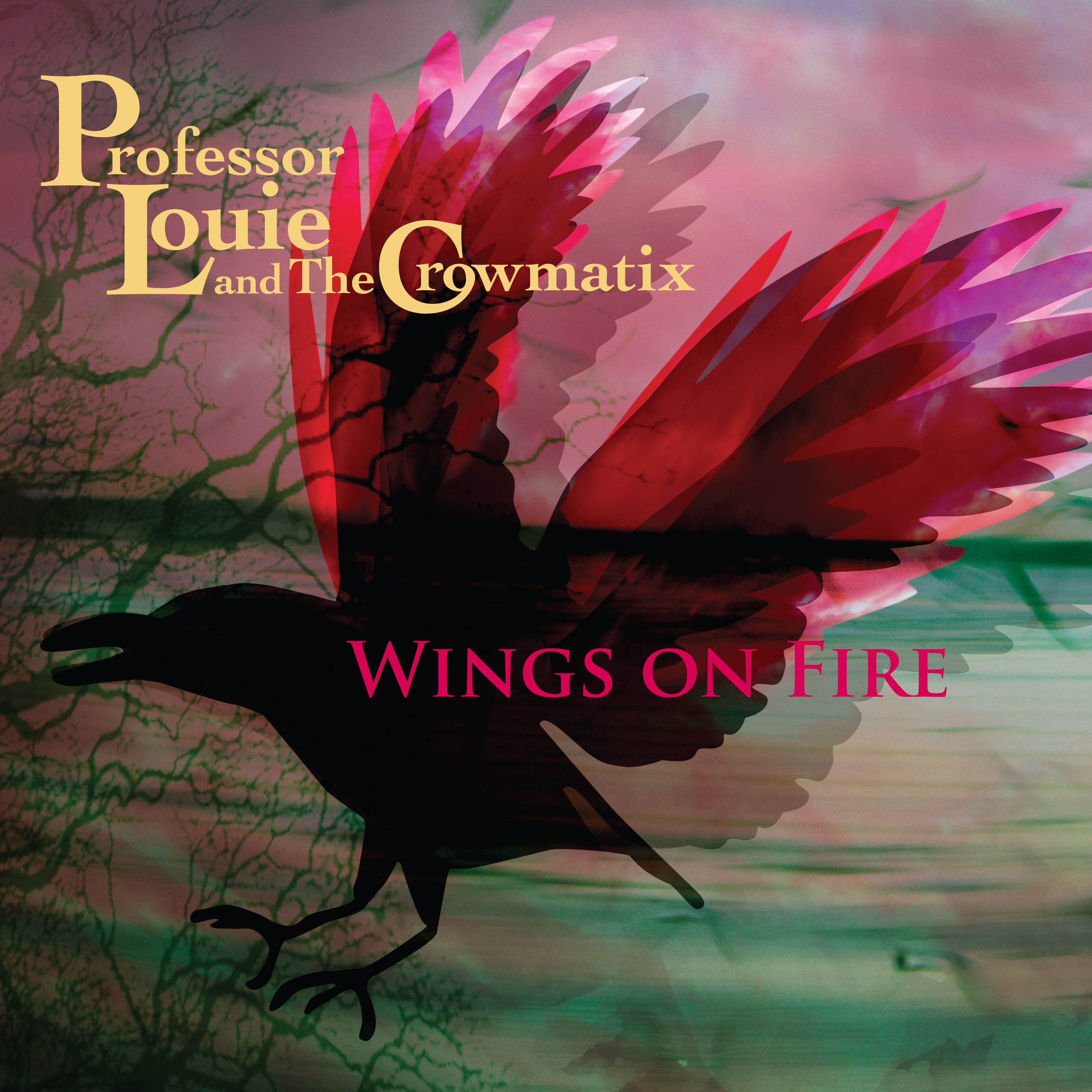 Professor Louie & The Crowmatix - Wings On Fire (LP)