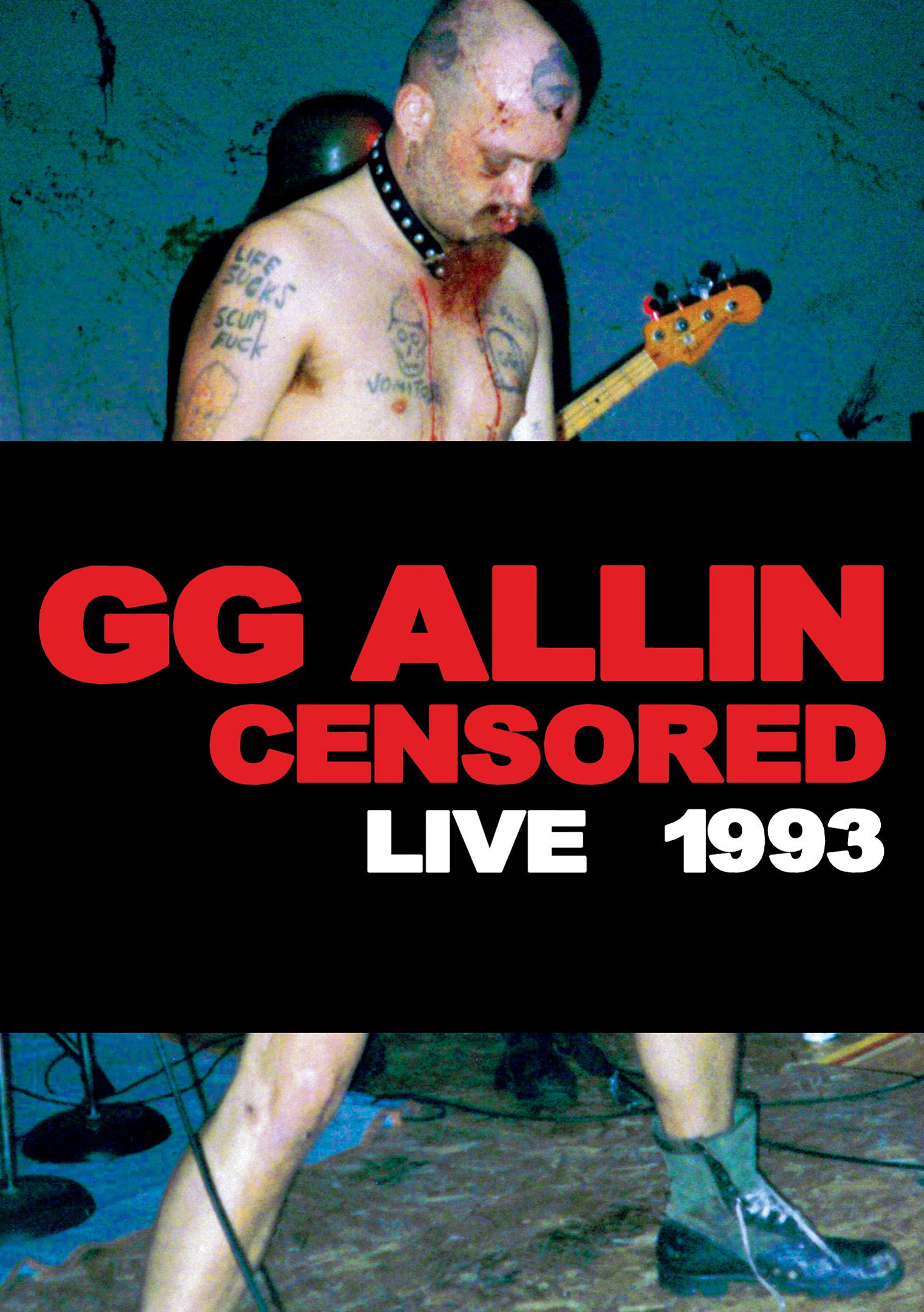 GG Allin - (Un)Censored: Live 1993 (DVD)