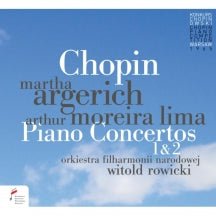 Martha Argerich & Arthur Moreira Lima - Chopin: Piano Concertos 1 & 2 (CD)