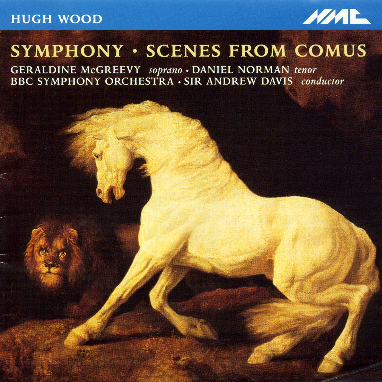 BBC Symphony Orchestra & Geraldine McGreevy & Daniel Norman - Hugh Wood: Symphony Op. 21 & Scenes From Comus Op. 6 (CD)