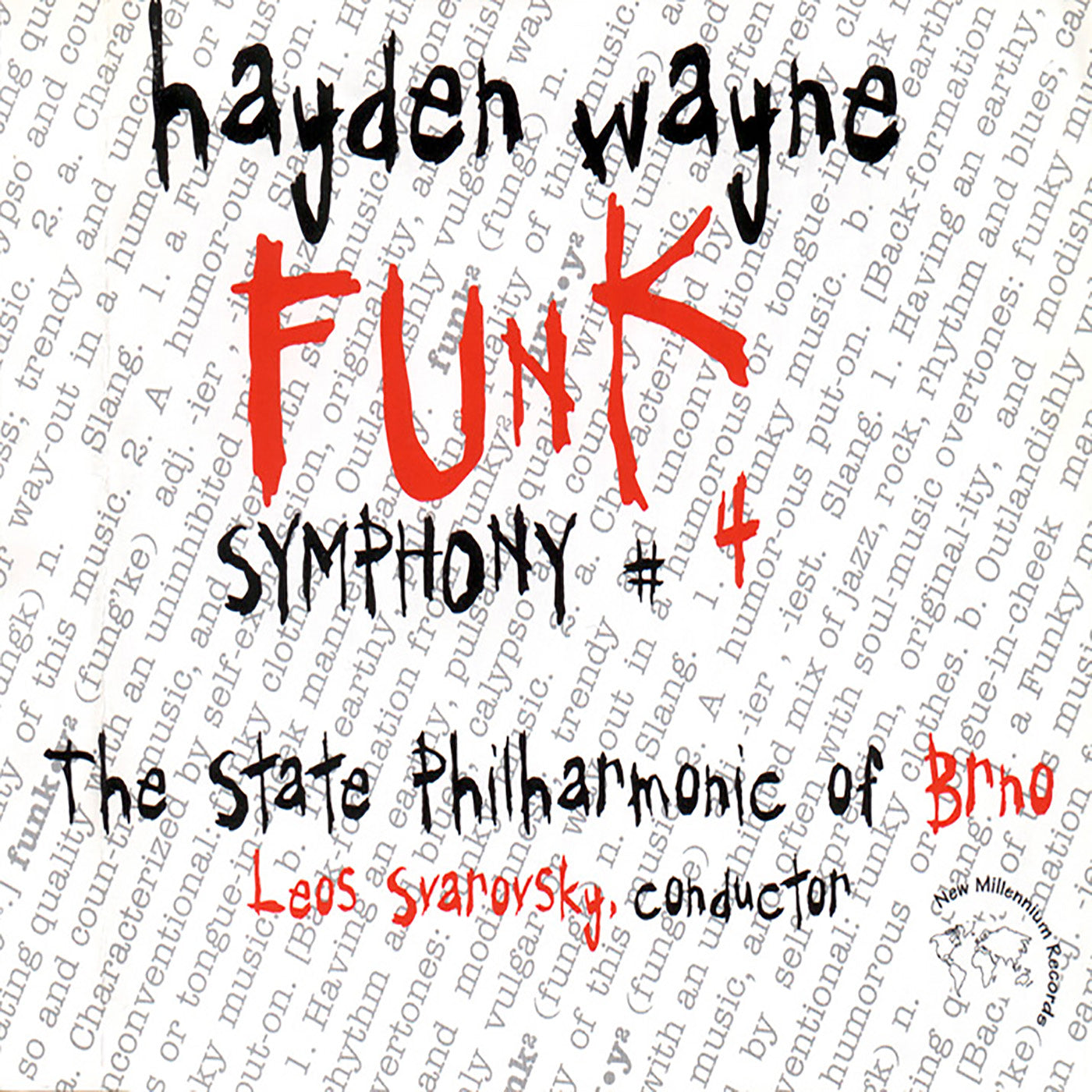 Hayden Wayne & The State Philharmonic Of Brno (Czech Republic) - Symphony #4: Funk (CD)
