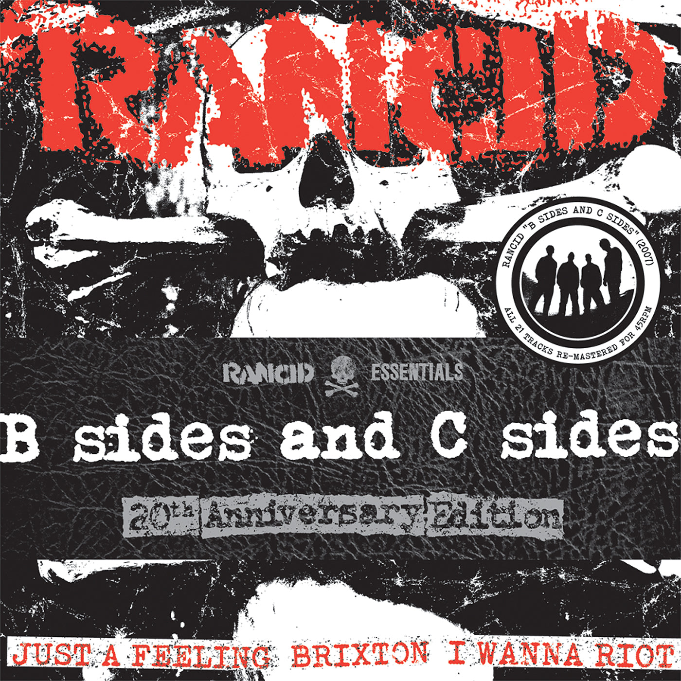 Rancid - B Sides and C Sides (Red Vinyl) (7 INCH)