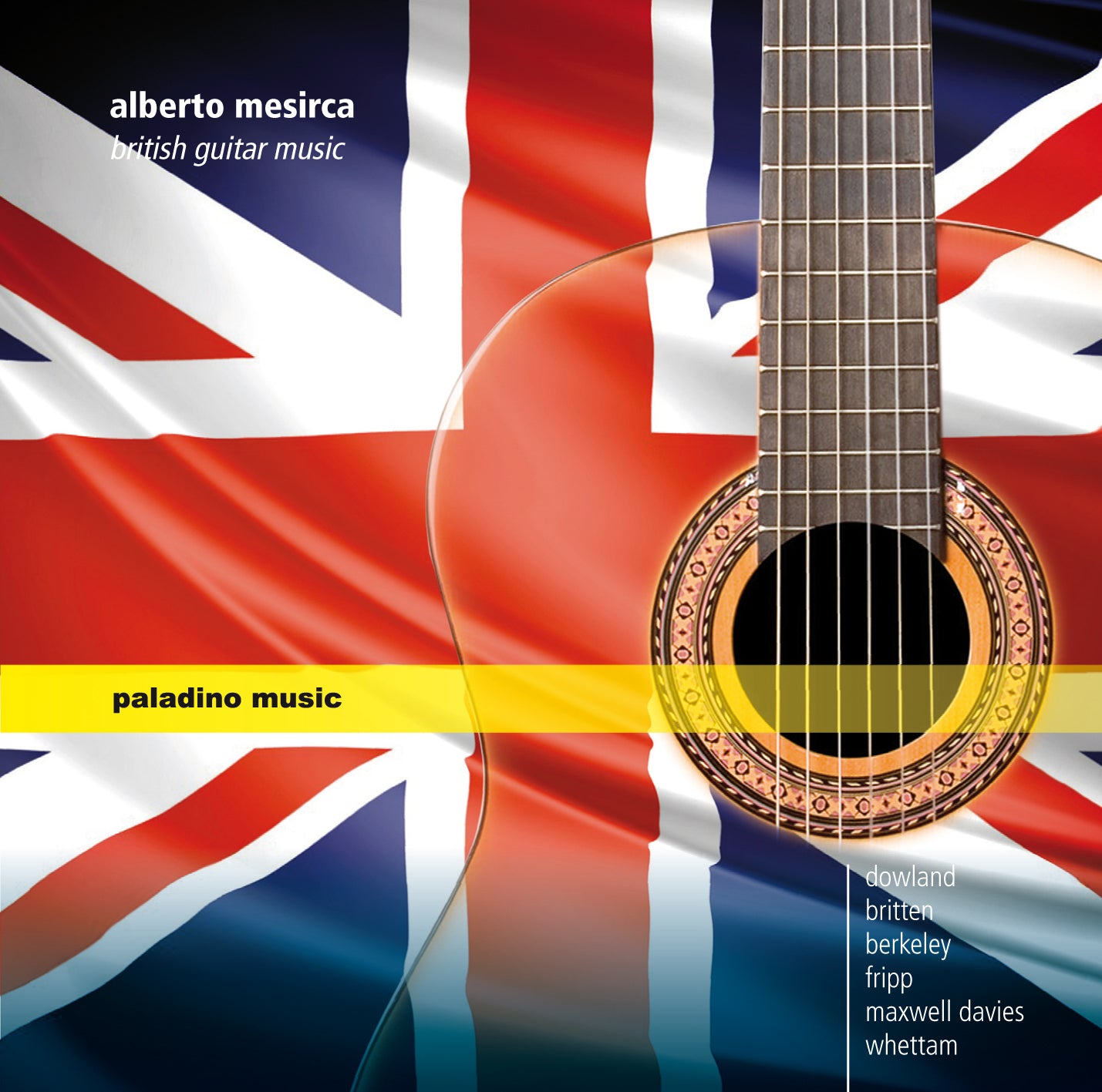 Alberto Mesirca - British Guitar Music (CD)