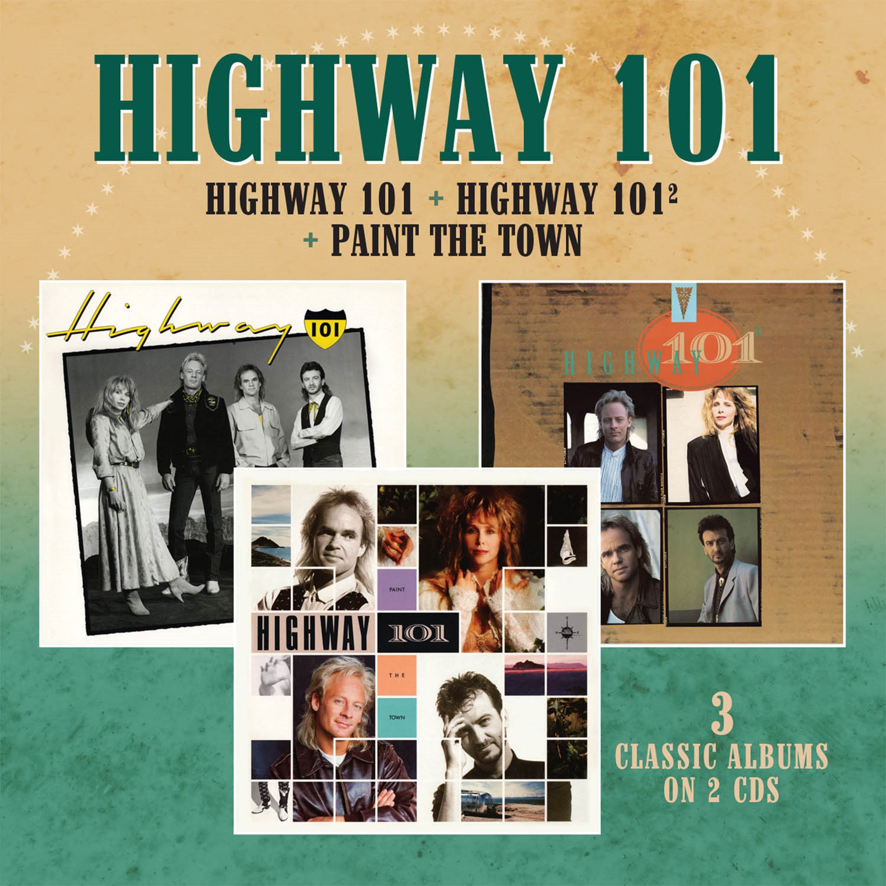 Highway 101 - Highway 101/Highway 101 2/Paint the Town (CD)