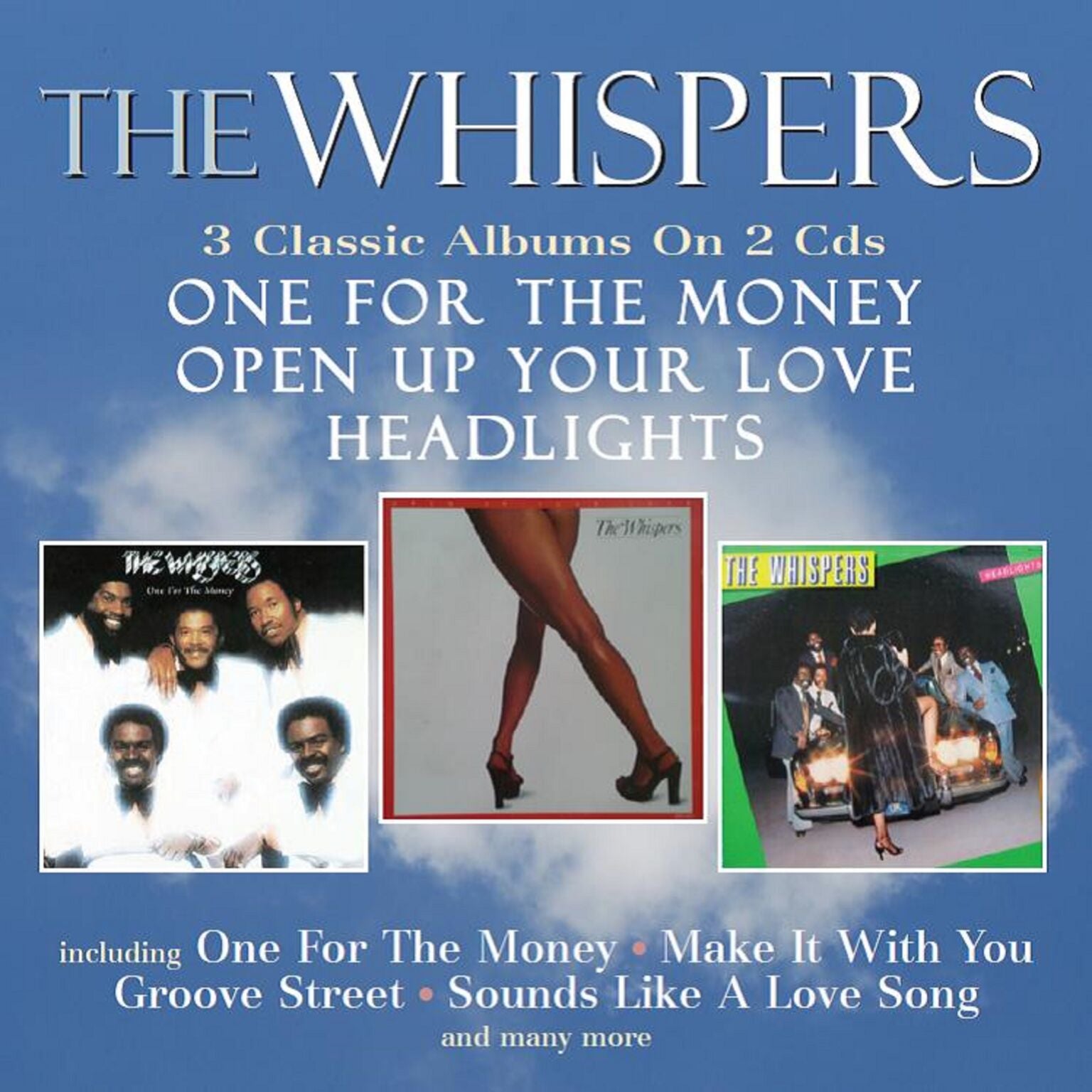 Whispers - One For the Money / Open Up Your Love / Headlights (CD)