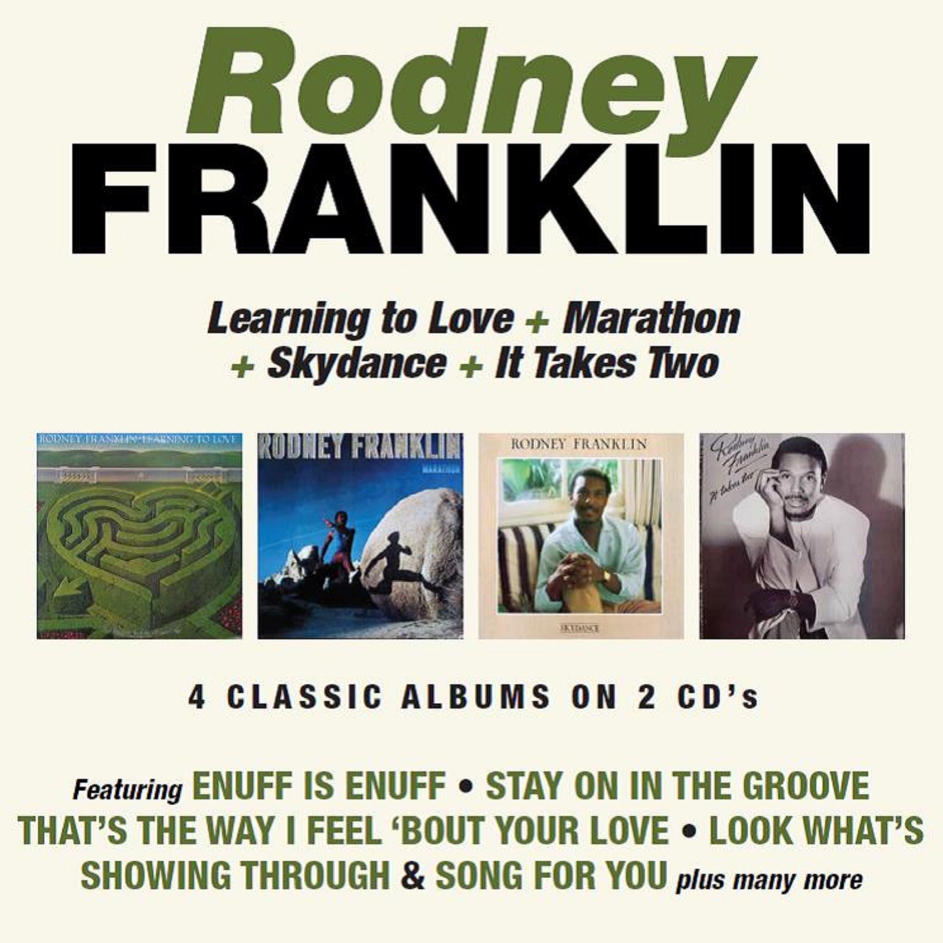 Rodney Franklin - Learning To Love/Marathon/Skydance/It Takes Two (CD)