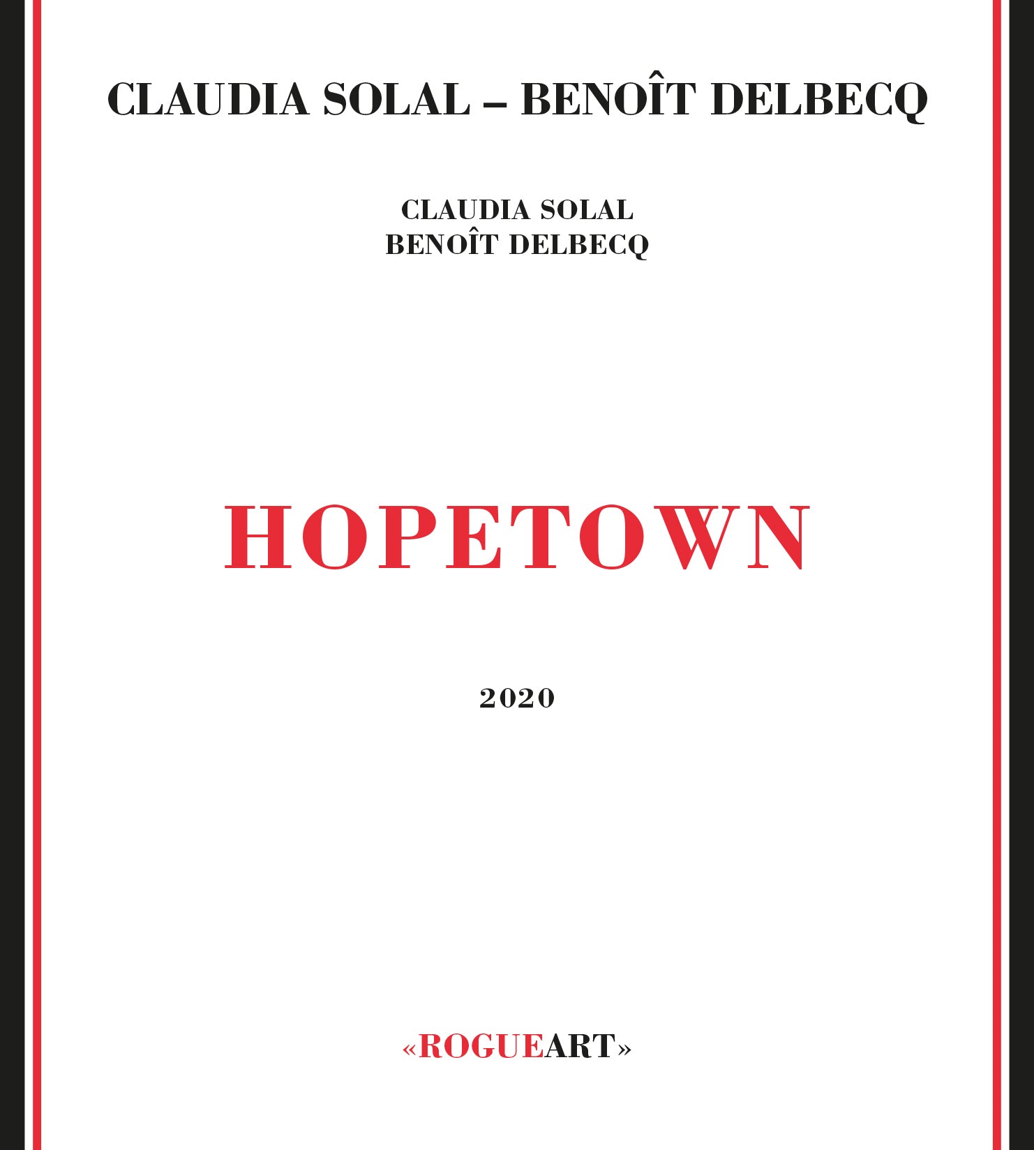 Claudia Solal & Benoit Delbecq - Hopetown (CD)