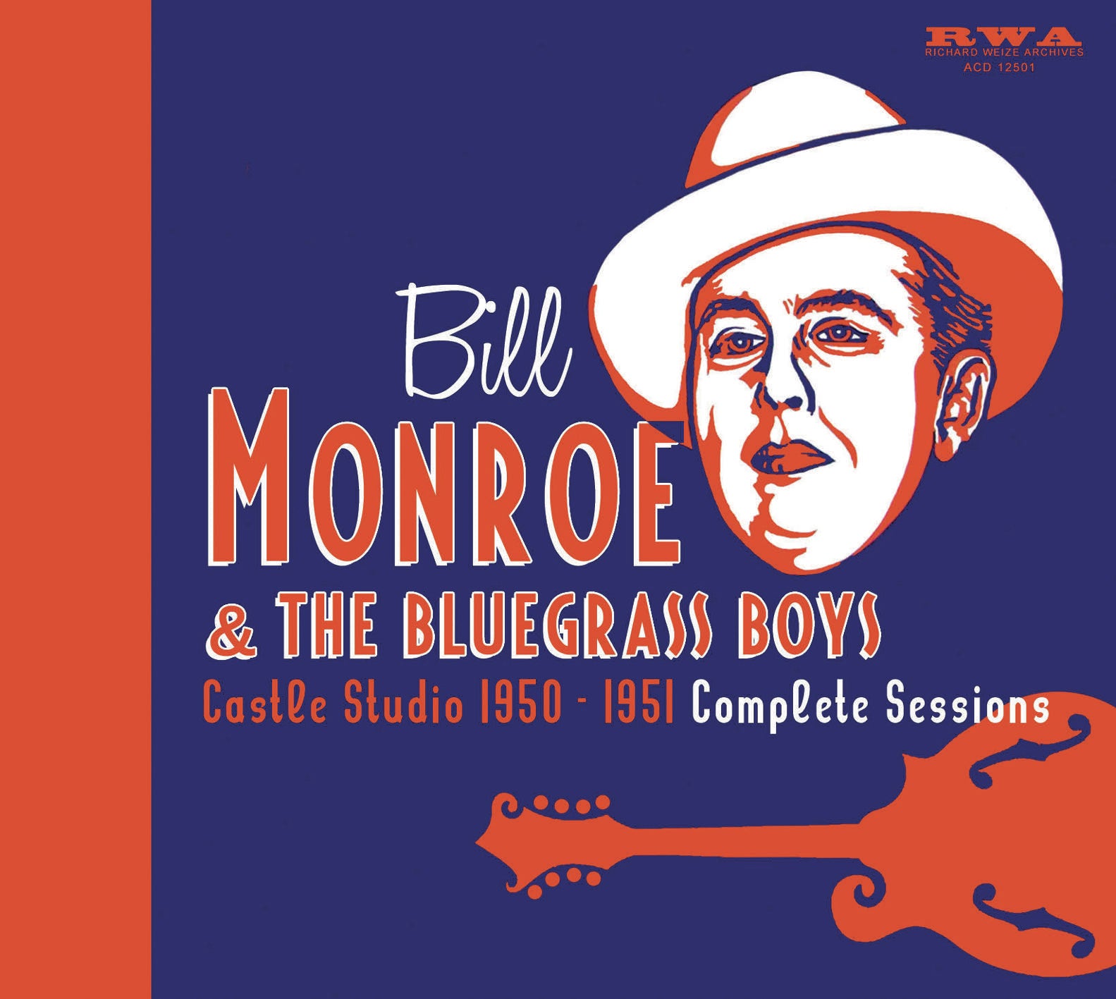 Bill Monroe - Castle Studio 1950-51 5cd Box (CD)
