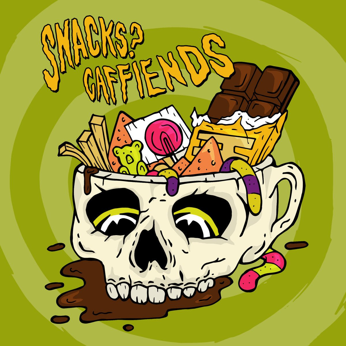 Snacks? & Caffiends - Split (7 INCH)