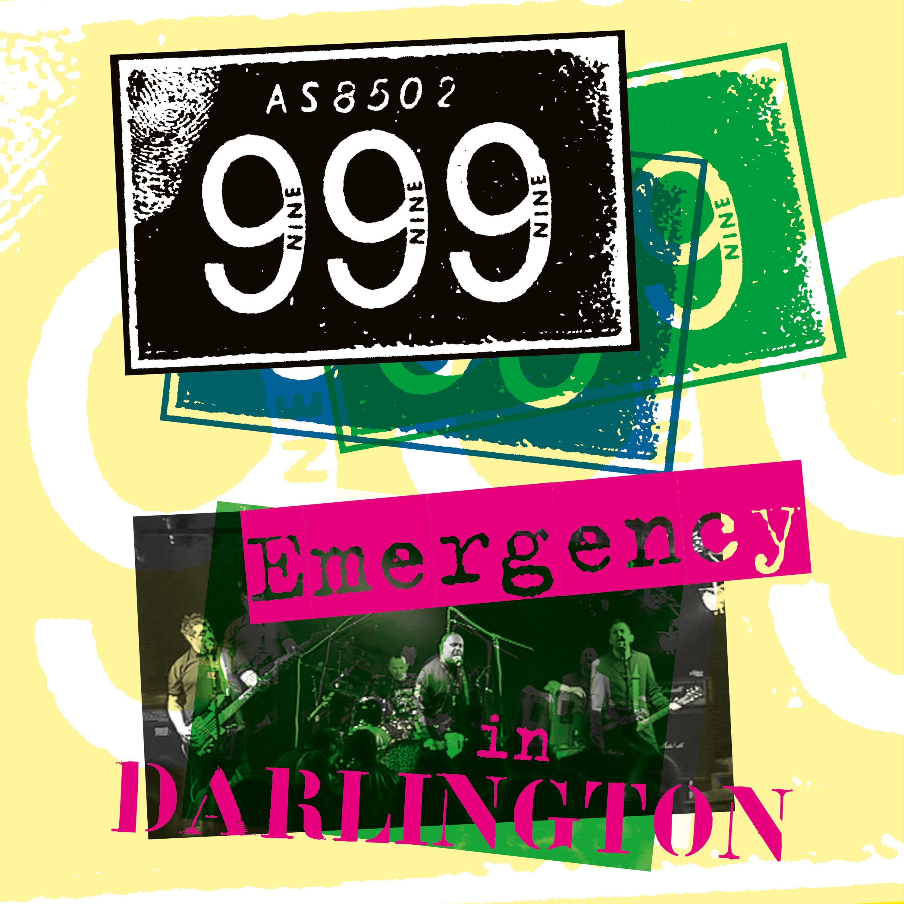 999 - Emergency In Darlington (CD/DVD)