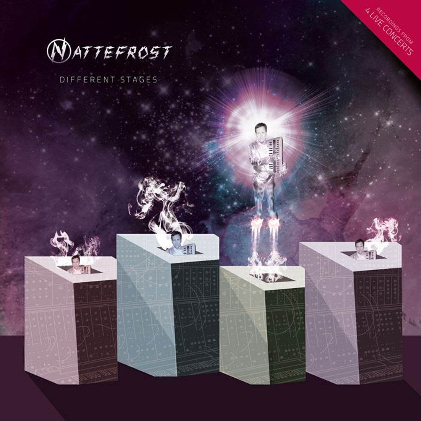 Nattefrost - Different Stages (LP)