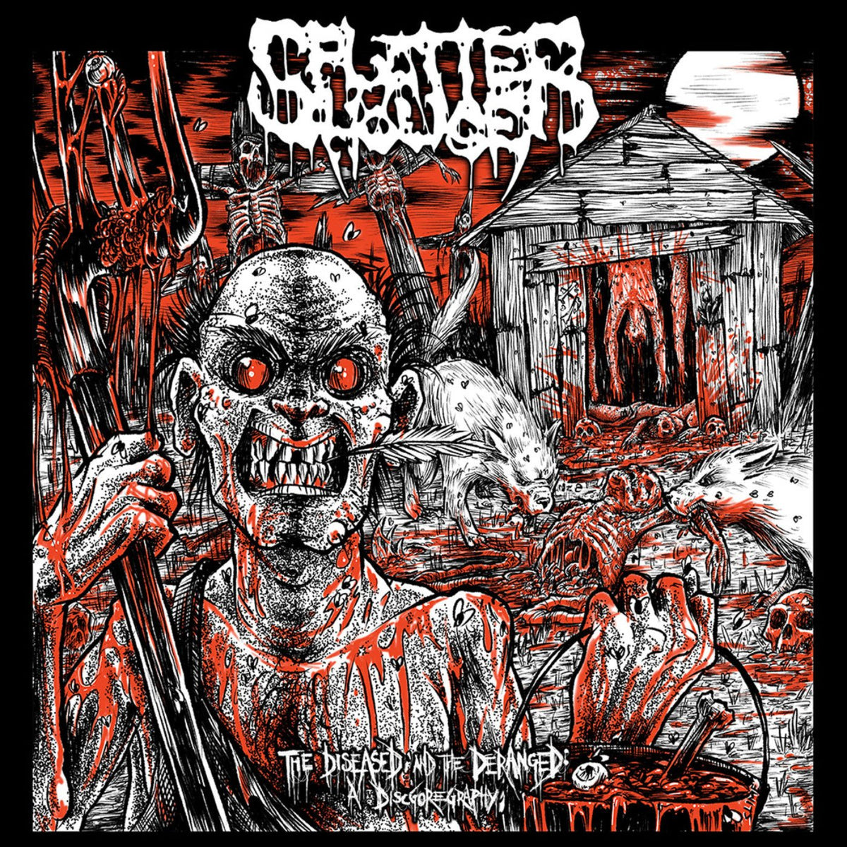 Splatterhouse - The Diseased And The Deranged: A Disgoregraphy (CD)