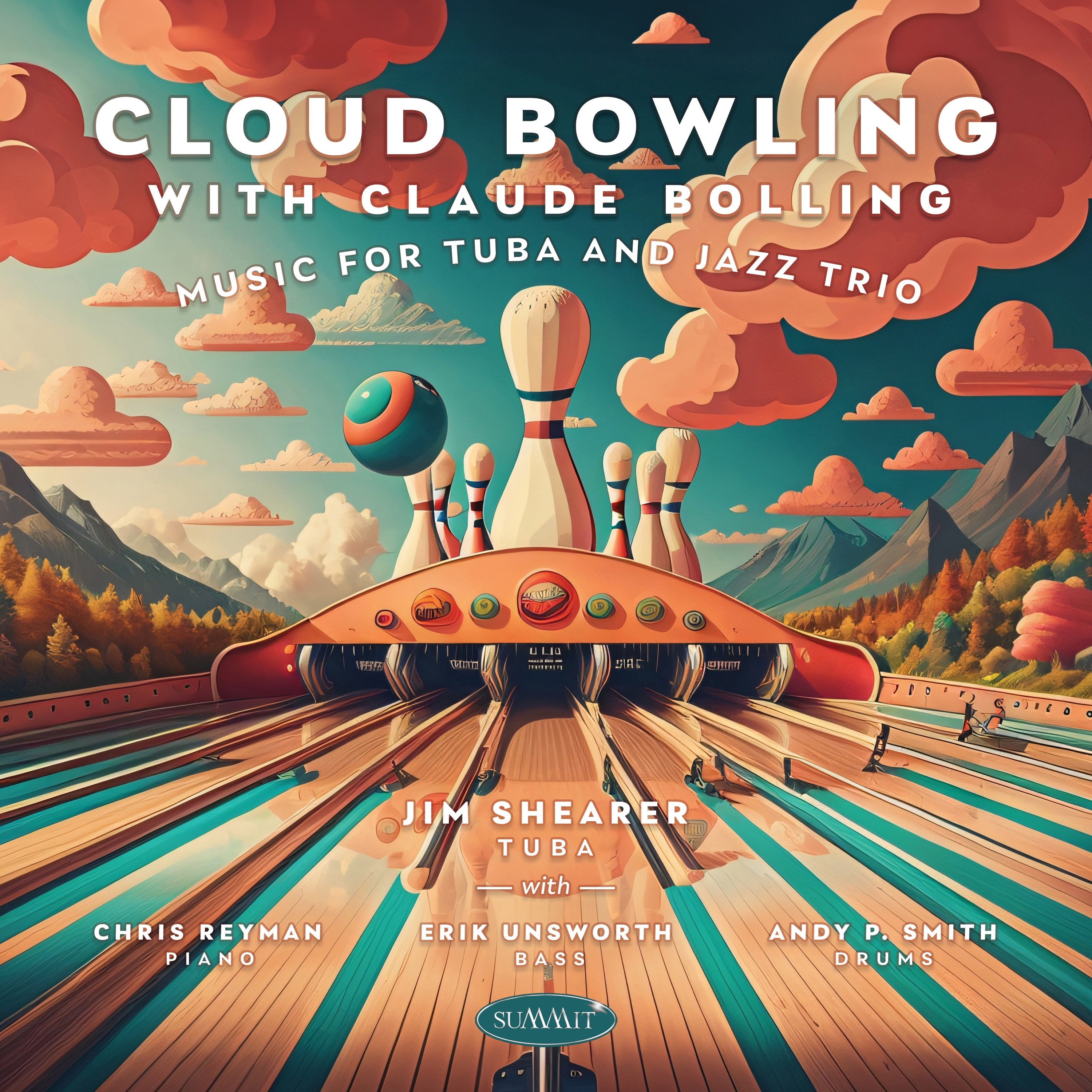 Jim Shearer - Cloud Bowling With Claude Bolling: Music For Tuba And Jazz Trio (CD)