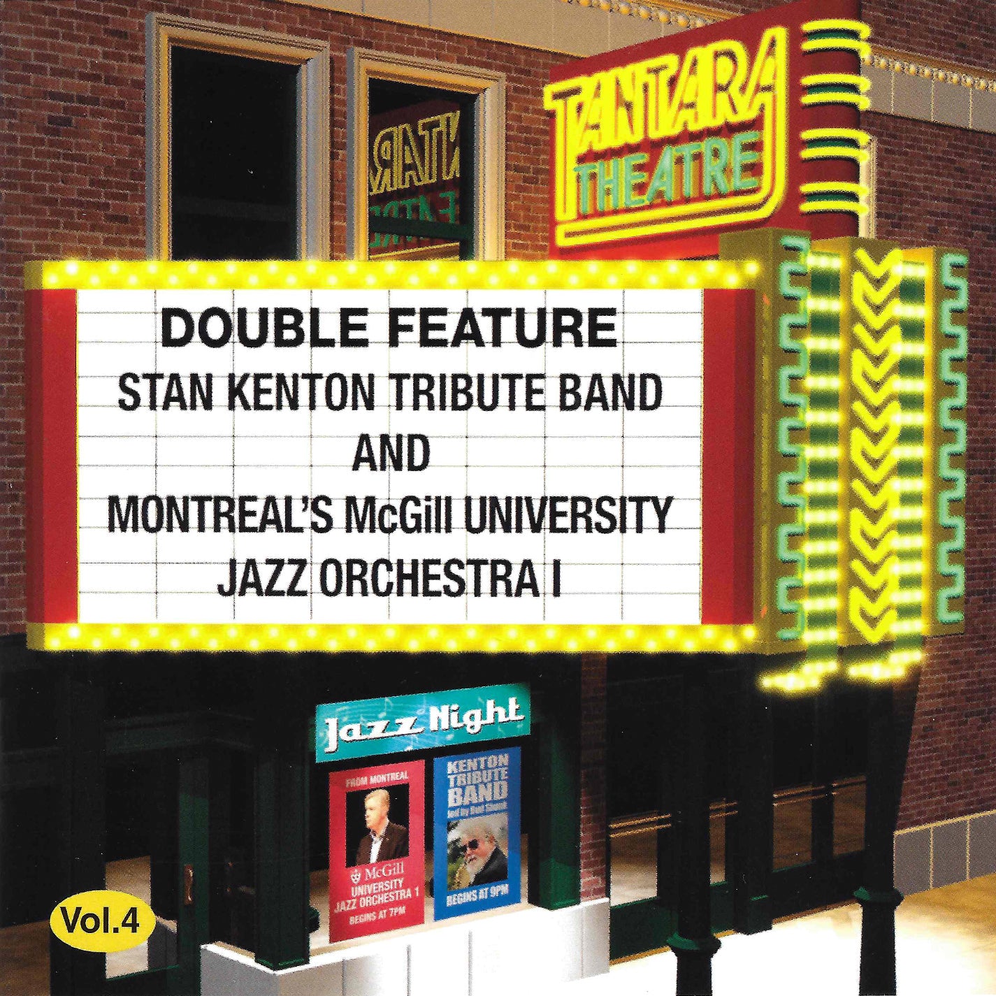 Kenton Tribute Band & McGill Jazz 1 - Double Feature: Vol. 4 (CD)