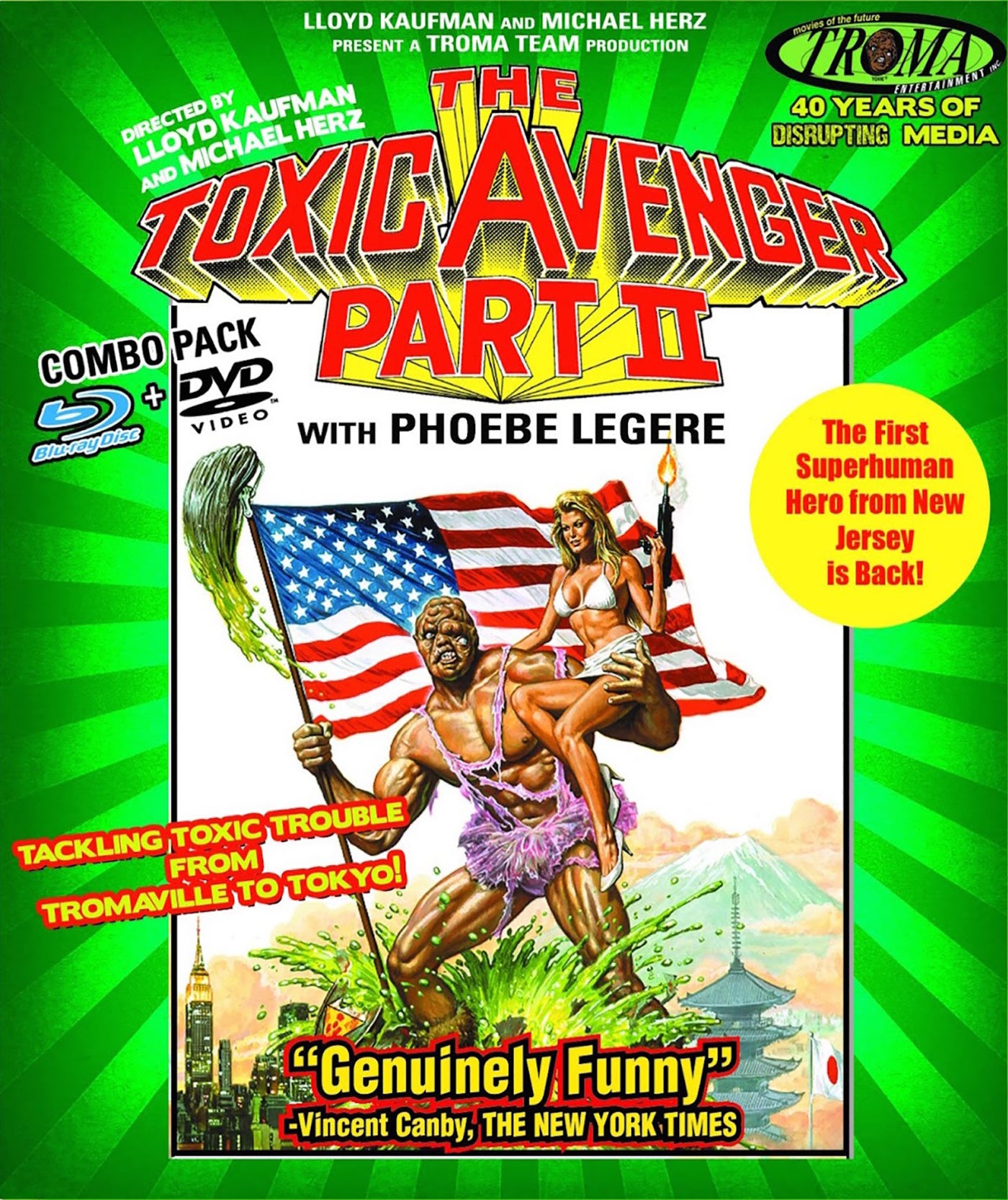The Toxic Avenger Part II (Blu-ray + DVD) | Troma Films