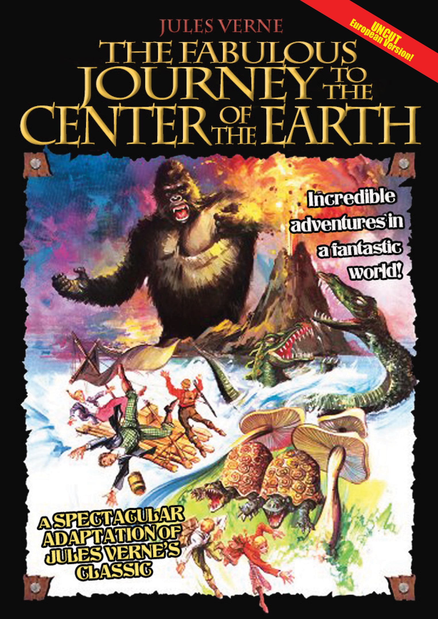 The Fabulous Journey to the Center of the Earth DVD | VCI
