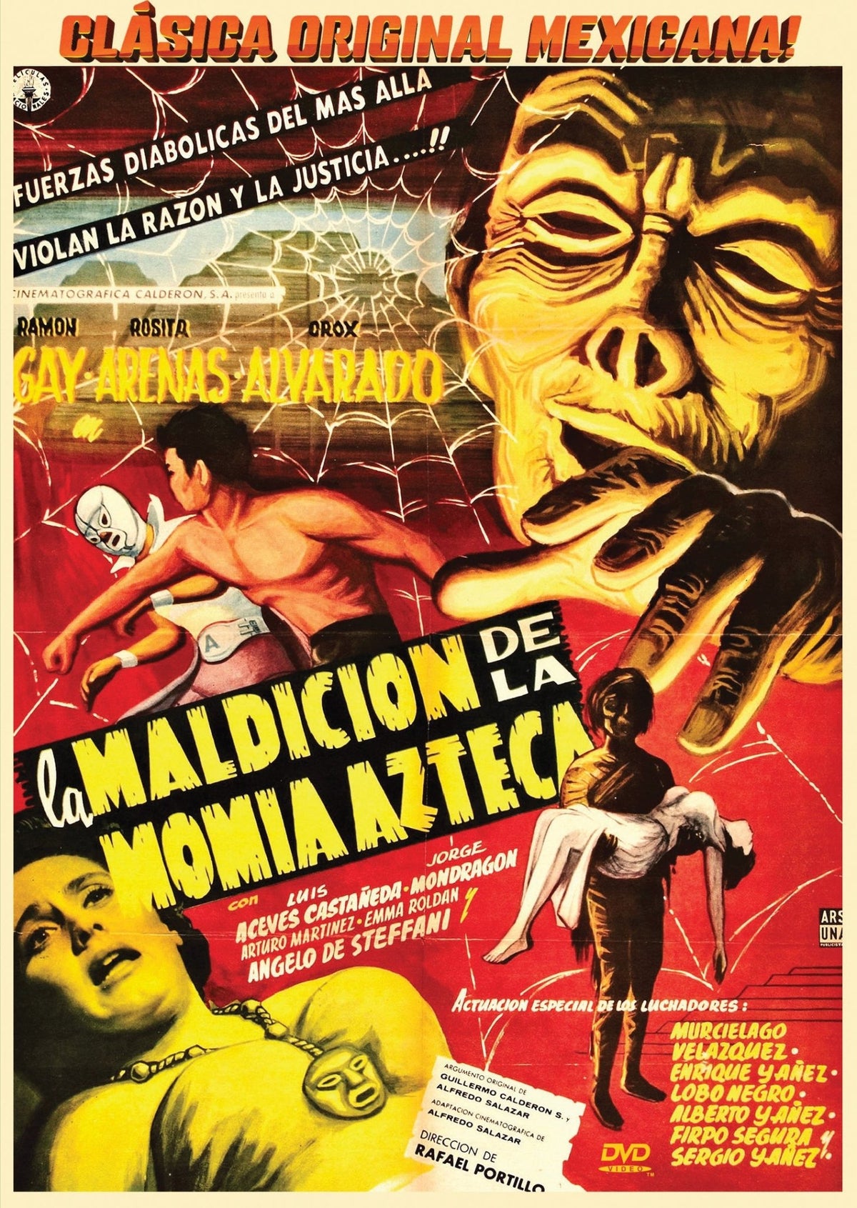 La Maldicion de La Momia Azteca: Original Mexican Classic! (DVD)