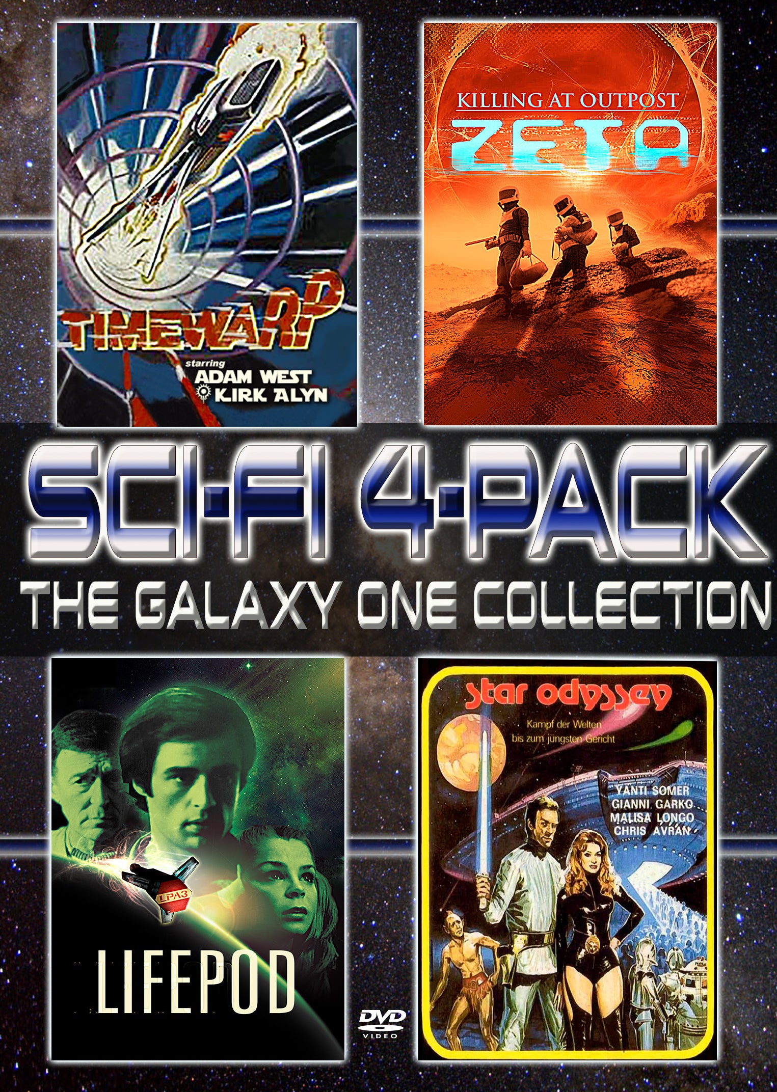 Sci-Fi 4-Pack: The Galaxy One Collection (Timewarp / The Killing