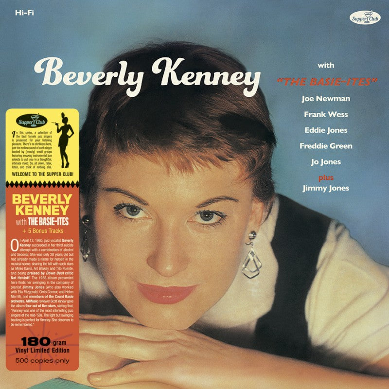 Beverly Kenney - With Inch the Basie-Itesinch  + 5 Bonus Tracks (limited Edition) (LP)