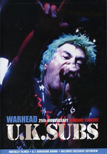 Uk Subs - Warhead: 25th Anniversary Live at Marquee (DVD)