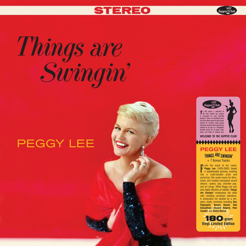 Peggy Lee - Things Are Swingin´ + 7 Bonus Tracks (limited Edition) (LP)
