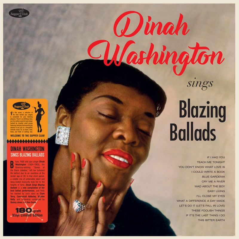 Dinah Washington - Sings Blazing Ballads (limited Edition) (LP)