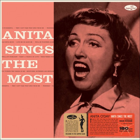 Anita O'Day - Sings the Most Feat. Oscar Peterson + 3 Bonus Tracks (limited Edition) (LP)