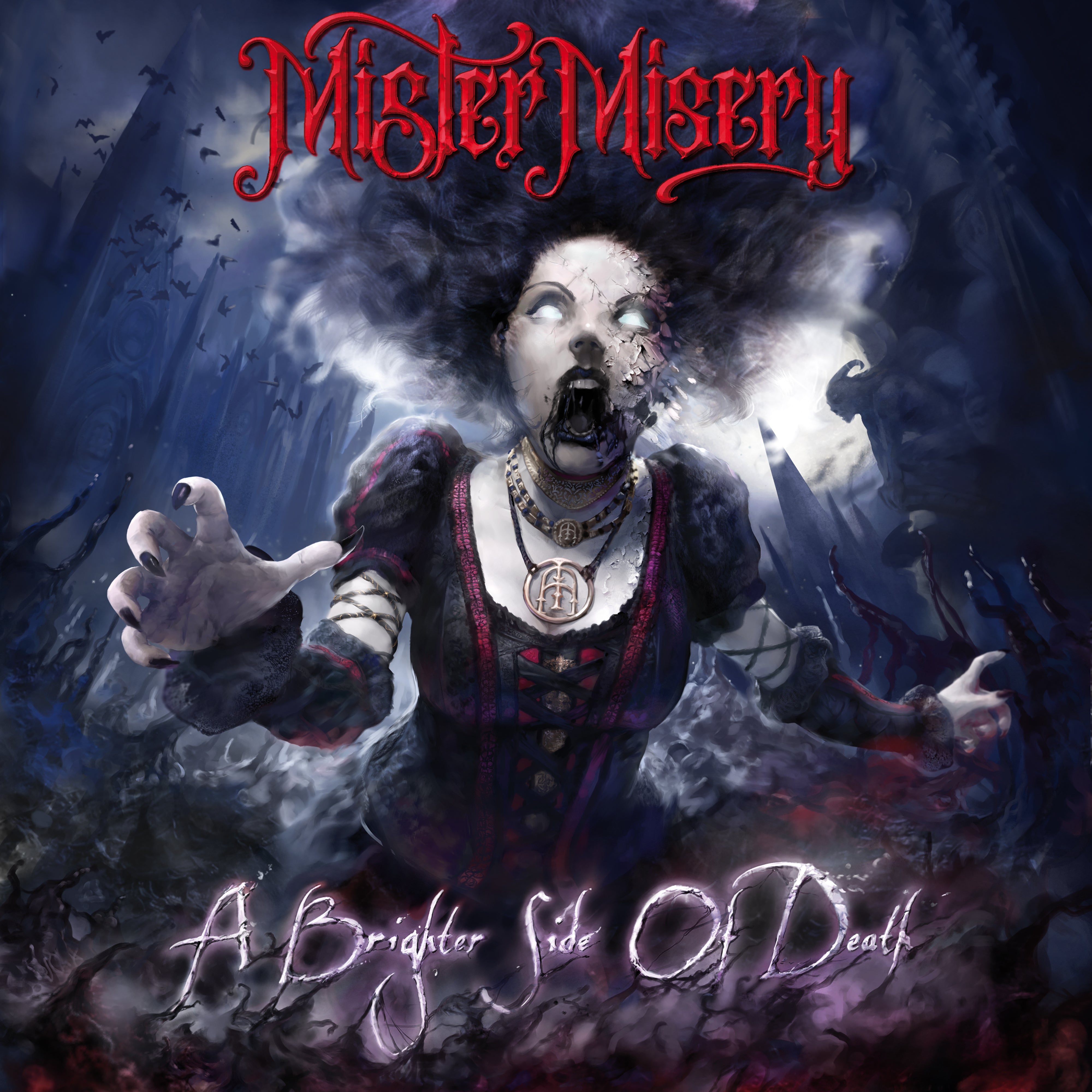 Mister Misery - A Brighter Side Of Death (ltd. White / Red Splatter Lp) (LP)
