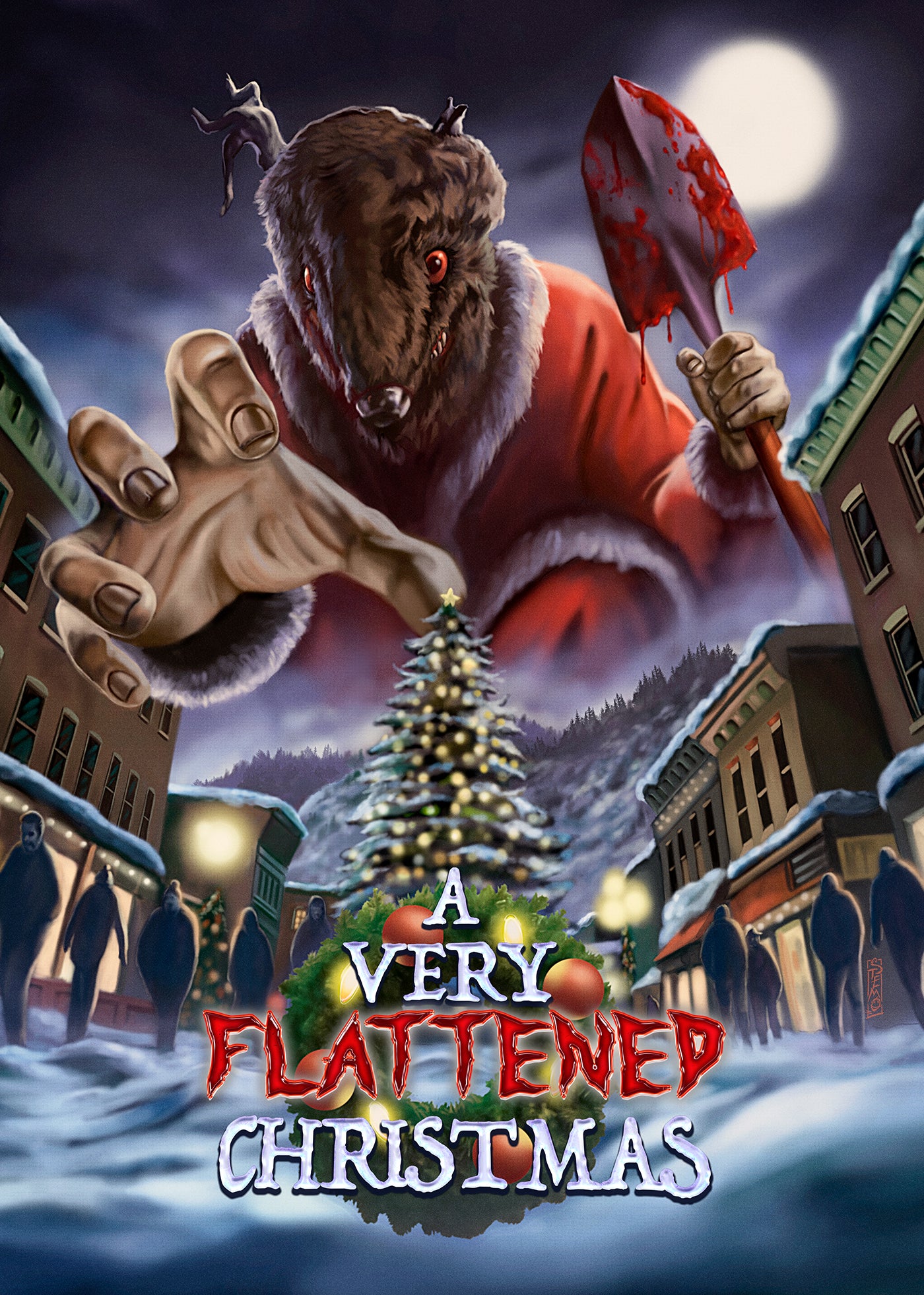 A Very Flattened Christmas (DVD)